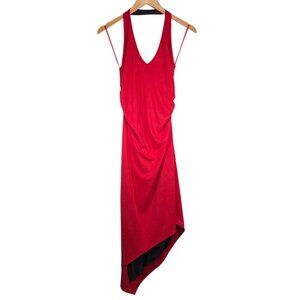 Vintage Y2K Red Halter Mini Dress
